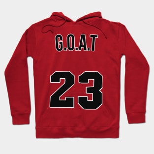 Michael Jordan 'GOAT' Nickname Jersey - Chicago Bulls Hoodie